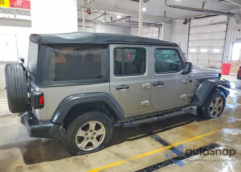 2019 Jeep Wrangler Unlimited Sport z USA, uszkodzony, nr VIN 1C4HJXDG8KW639341